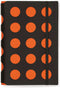Vacavaliente - Notitieboek A5 Multi Dots - Gerecycled Leer - Oranje
