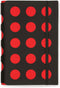 Vacavaliente - Notitieboek A5 Multi Dots - Gerecycled Leer - Rood
