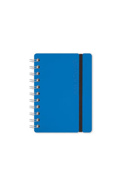 Vacavaliente - Notitieboek A6 - Gerecycled Leer - Blauw