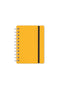 Vacavaliente - Notitieboek A6 - Gerecycled Leer - Geel