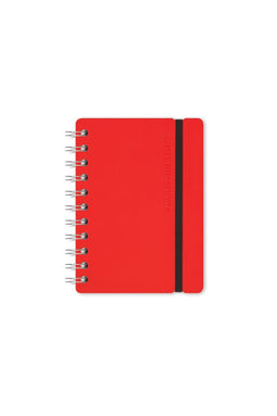 Vacavaliente - Notitieboek A6 - Gerecycled Leer - Rood