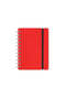 Vacavaliente - Notitieboek A6 - Gerecycled Leer - Rood