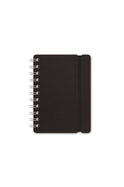 Vacavaliente - Notitieboek A6 - Gerecycled Leer - Zwart