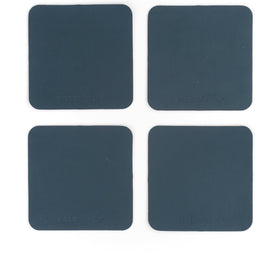 Vacavaliente - Onderzetter set 4 stuks- Blauw Petrol - 10 x 10cm