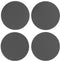Vacavaliente - Onderzetter - Set 4 stuks - Grijs - 10cm