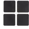 Vacavaliente - Onderzetter set 4 stuks- Ruca Grijs - 10 x 10cm