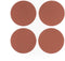 Vacavaliente - Onderzetter - Set 4 stuks - Tile Bruin - 10cm
