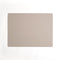 Vacavaliente Placemat & Coasters Rechthoek Placemat - Recycled Leer - 40x30 cm - Grijs
