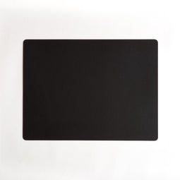 Vacavaliente Placemat & Coasters Rechthoek Placemat - Recycled Leer - 40x30 cm - Zwart