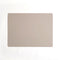 Vacavaliente Placemat & Coasters Rechthoek Placemat - Recycled Leer - 40x30 cm - Grijs