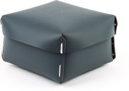 Vacavaliente - Ruca Opbergbox M - Gerecycled Leer - Blauw
