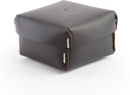Vacavaliente - Ruca Opbergbox S - Gerecycled Leer - Zwart