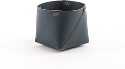Vacavaliente - Ruca Opbergmand S - Gerecycled Leer - Blauw