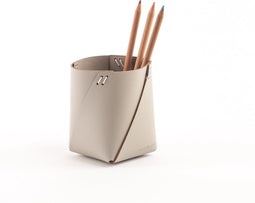 Vacavaliente - Ruca Organiser - Gerecycled Leer - Grijs