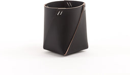 Vacavaliente - Ruca Organiser - Gerecycled Leer - Zwart