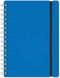 Vacavaliente - Studio Notitieboek A5 - Gerecycled Leer - Blauw
