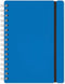 Vacavaliente - Studio Notitieboek A5 - Gerecycled Leer - Blauw