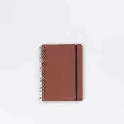 Vacavaliente - Studio Notitieboek A5 - Gerecycled Leer - Bruin