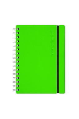 Vacavaliente - Studio Notitieboek A5 - Gerecycled Leer - Groen
