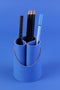 Vacavaliente - Studio Pennenhouder - Gerecycled Leer - Blauw