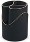 Vacavaliente - Studio Pennenhouder - Gerecycled Leer - Zwart