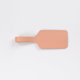 Vacavaliente - Urban Bagage Label met Venster - Gerecycled Leer - Roze