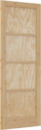 vidaXL - Interne - Deur - 'ORKDAL'78x211x4 - cm - Massief - Den - Hout