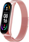 imoshion Milanees magnetisch bandje - Geschikt voor Xiaomi Mi Band 5 / 6 - Roze