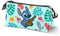Karactermania - Disney - Lilo en Stitch - gitaar - Drievoudige Etui met rits - Tekenetui - Pennenetui - groen