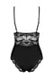 Obsessive 810-TED-1 Teddy - Erotische Lingerieset - Maat XXL - Zwart
