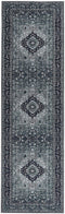 VADKADAM - Laagpolig vloerkleed - Grijs - 60 x 200 cm - Polyester