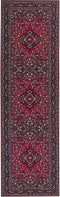 VADKADAM - Laagpolig vloerkleed - Rood - 60 x 200 cm - Polyester