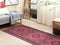 VADKADAM - Laagpolig vloerkleed - Rood - 70 x 200 cm - Polyester
