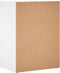 vidaXL - Dressoir - 60x39x80 - cm - bewerkt - hout - wit
