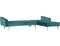 VADSO - Hoekslaapbank - Groen - Linkerzijde - 303 cm - Fluweel