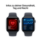 Apple Watch SE (2024) - Smartwatch - 44mm GPS + Cellular - Zwart