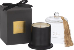 J-Line geurkaars stolp reves - noir - small - 30U