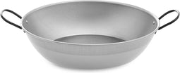 Vaello Diepe Pan Met Handvat Vaello Gepolijst Staal (Ø 34 Cm)