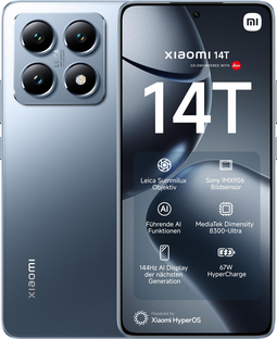Xiaomi 14T - Smartphone - 512GB opslag - 12GB RAM - Blauw