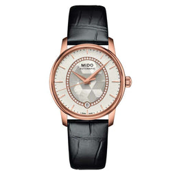 Mido M0072073611600 - Polshorloge - Automatisch - Ø 33 mm - Roze/Wit
