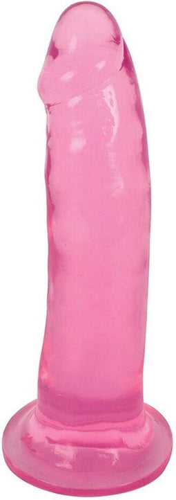 Curve Toys Slim Stick Cherry Ice - Dildo - 18 cm pink