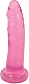 Curve Toys Slim Stick Cherry Ice - Dildo - 18 cm pink