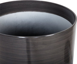 VAGIA - Plantenbak - Grijs - 43 cm - Klei-vezelmengsel