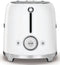 Smeg TSF02WHEU - Broodrooster - 1500W 2 sleuven 6 bruining-niveaus - Wit