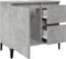 vidaXL - wastafelkast - 65x33x60 - cm - bewerkt - hout - betongrijs