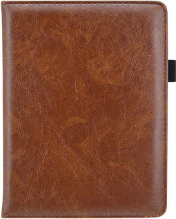 imoshion E-reader Hoesje - Geschikt voor Kobo Aura H2O Edition 2 - Luxe Effen Bookcase - Bruin