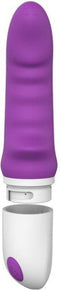 TOYZ4LOVERS - ELYS RHINHORN SILICONE VIBRATOR 9 INTENSITIES PURPLE