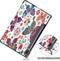 3-Vouw sleepcover hoes - Geschikt voor Samsung Galaxy Tab S7 / Tab S8 - Vlinders