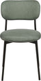 CASEY - Eetkamerstoelen set van 2 - Groen - Polyester