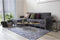 House Nordic Vloerkleed Havana Zwart/Wit 160x230cm